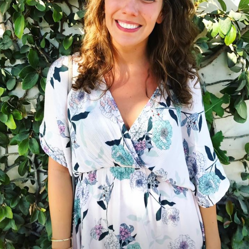 Floral flow dress